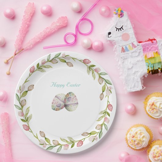 paaspapier Bord 9-inch ronde (Feest)