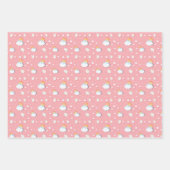 paaspapier, eierpapier, wortel- en ladybug inpakpapier vel (Voorkant 3)