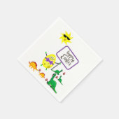 Paaspapier Napkins Dinosaur Servet (Hoek)