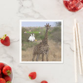 Paaspapier Napkins-Giraffe Servet (Insitu)