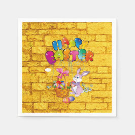 Paaspapier Napkins Servet