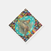 Paaspapier Napkins Servet (Hoek)