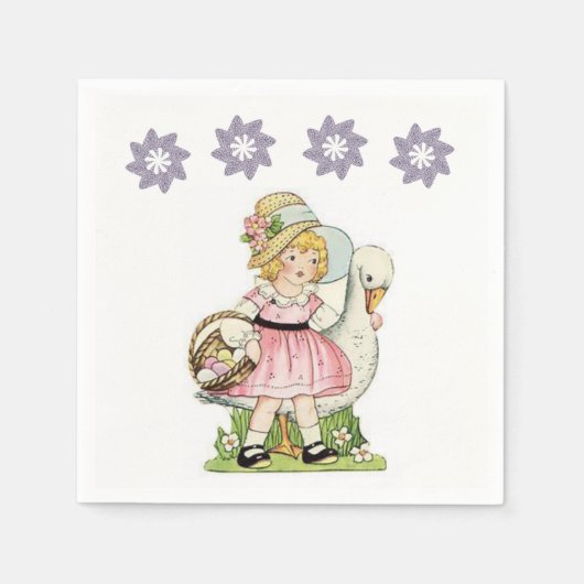 Paaspapier Napkins Servet (Voorkant)