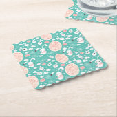 Paasparade-Onderzetters Kartonnen Onderzetters (Gebogen)