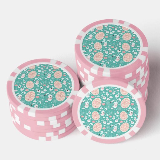 Paasparade Poker Chips (Opstapeling)