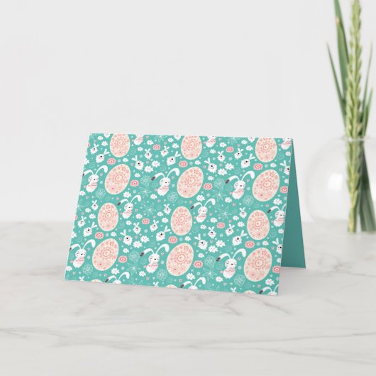 Paasparade-Wenskaart (leeg) Bedankkaart (Voorkant)