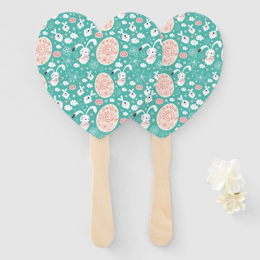 Paasparadehandvaten Handwaaier (Voorkant en achterkant)