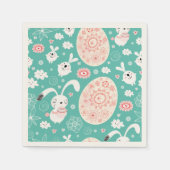 Paasparadepapier Napkins Servet (Voorkant)