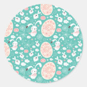 Paasparadetickers Ronde Sticker (Voorkant)