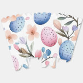 Paaspartij gunstbox bedankdoosjes (Ongevouwen)