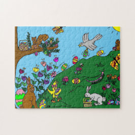 Paaspartij Legpuzzel
