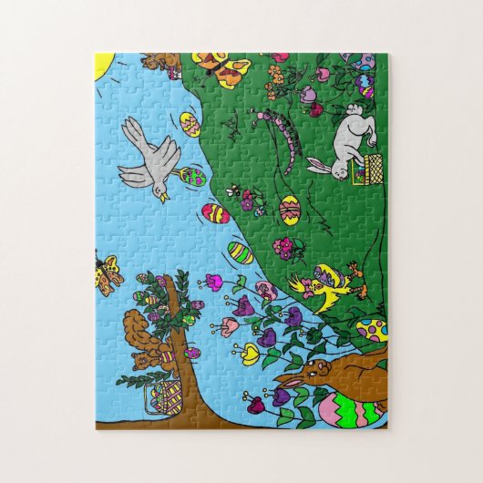 Paaspartij Legpuzzel (Verticaal)