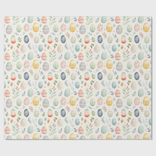 Paaspastel Pizzazz Cadeaupapier (Vlak)