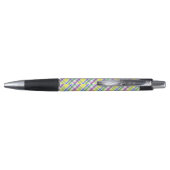 Paaspastel Plaid Spring Pattern Pen (Achterkant)