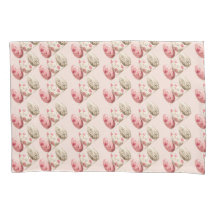 Paaspastel roze beige eieren patroon