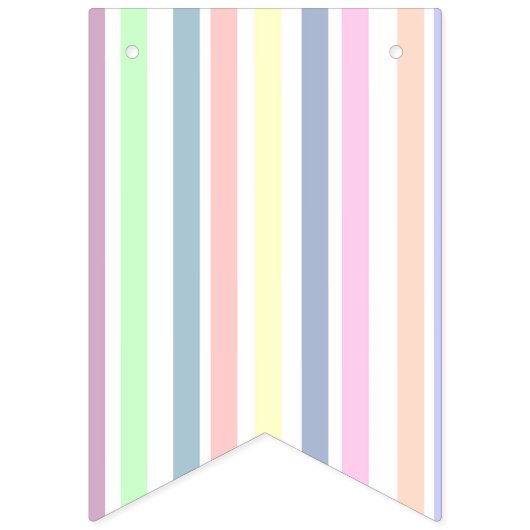 paaspastel vlaggetjes (Eerste vlag)