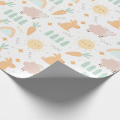 Paaspatroon bevestigen cadeaupapier (Hoek)