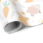 Paaspatroon bevestigen cadeaupapier (Rol Hoek)