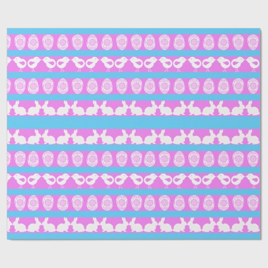 Paaspatroon Cadeaupapier (Vlak)