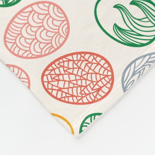  paaspatroon | Fleece Blanket (Hoek)