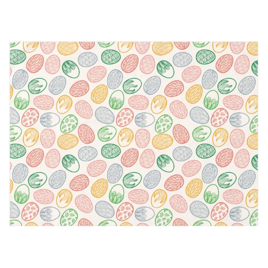  paaspatroon | Tablecloth Tafelkleed (Voorkant (Horizontaal))