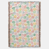 paaspatroon | Throw Blanket Deken (Voorkant Verticaal)