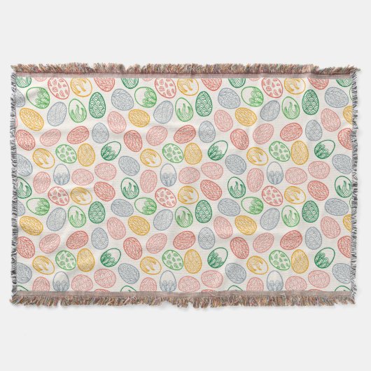 paaspatroon | Throw Blanket Deken (Voorkant)