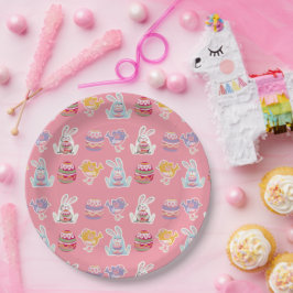 Paaspatroon Vanilla Ice Paper-Borden Papieren Bordje