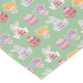 PaasPattern Laurel Green Table Runner Korte Tafelloper (Hoek)