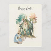 PaasPeter Rabbit Briefkaart (Voorkant)