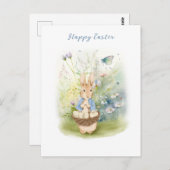 PaasPeter Rabbit Briefkaart (Voorkant / Achterkant)