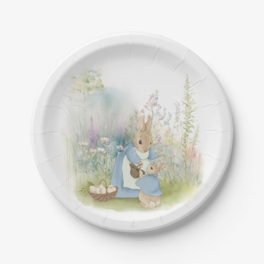 PaasPeter Rabbit Paper Borden Papieren Bordje (Voorkant)