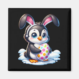 Paaspinguïn Lover Egg Eggs Bunny Rabbit Bunnies Magneet