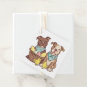 Paaspit Bull Dogs Bedankjes Labels (In situ)