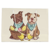 Paaspit Bull Dogs Groot Cadeauzakje (Achterkant)