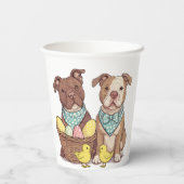Paaspit Bull Dogs Papieren Bekers (Achterkant)