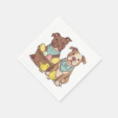 Paaspit Bull Dogs Servet (Hoek)