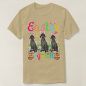 Paasplein Bunny Ear German Shorthaired Pointer T-shirt (Design voorkant)