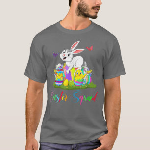 Paasplein, gelukkig paasdag, smeerkuikens S T-shirt