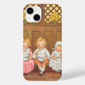  paasportret voor warme kinderen Case-Mate iPhone case (Achterkant)