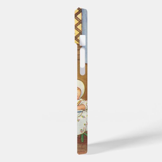  paasportret voor warme kinderen Case-Mate iPhone case (Achterkant / Links)