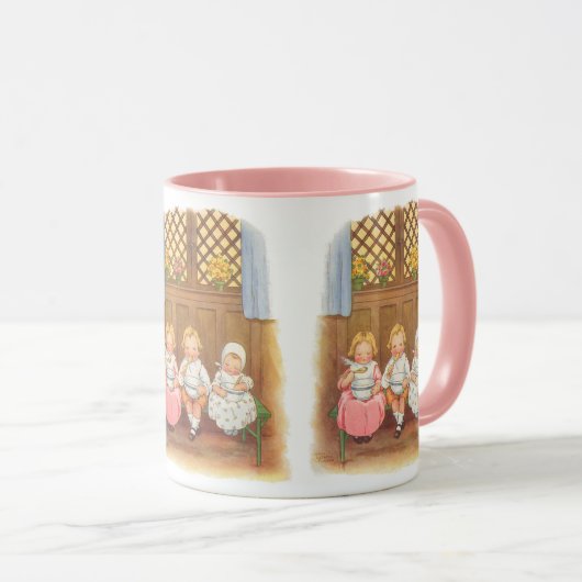 paasportret voor warme kinderen mok (Voorkant rechts)