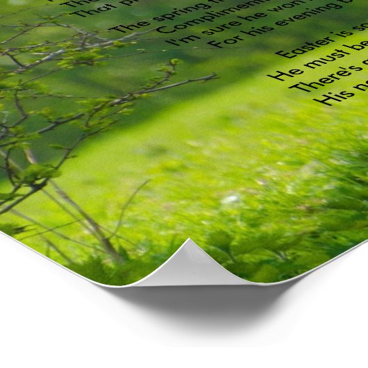 Paasposter Poster (Hoek)