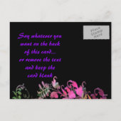 Paaspostkaart Feestdagenkaart (Achterkant)