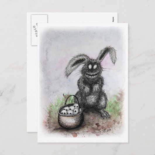 Paaspostkaart Feestdagenkaart (Voorkant / Achterkant)