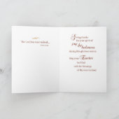 Paaspriester waardering feestdagen kaart (Binnen)