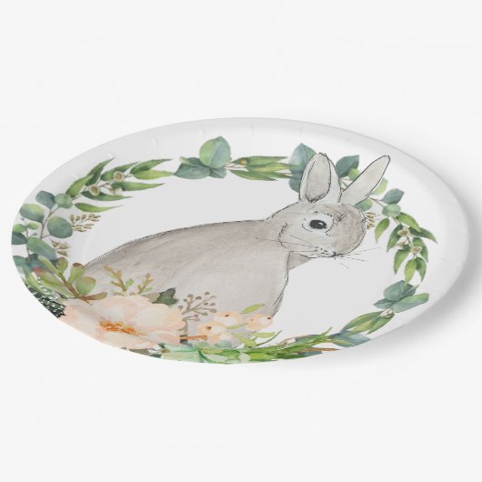 Paasprogramma, paassoftware, paasdecor papieren bordje (Gekanteld)