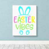 Paasprogramma's Canvas Afdruk (Insitu (Houten vloer))