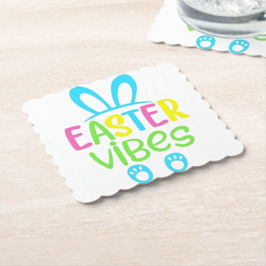 Paasprogramma's Kartonnen Onderzetters (Gebogen)