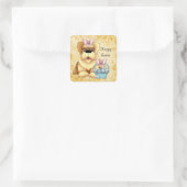 Paaspuppy vakantie cartoon sticker (Tas)